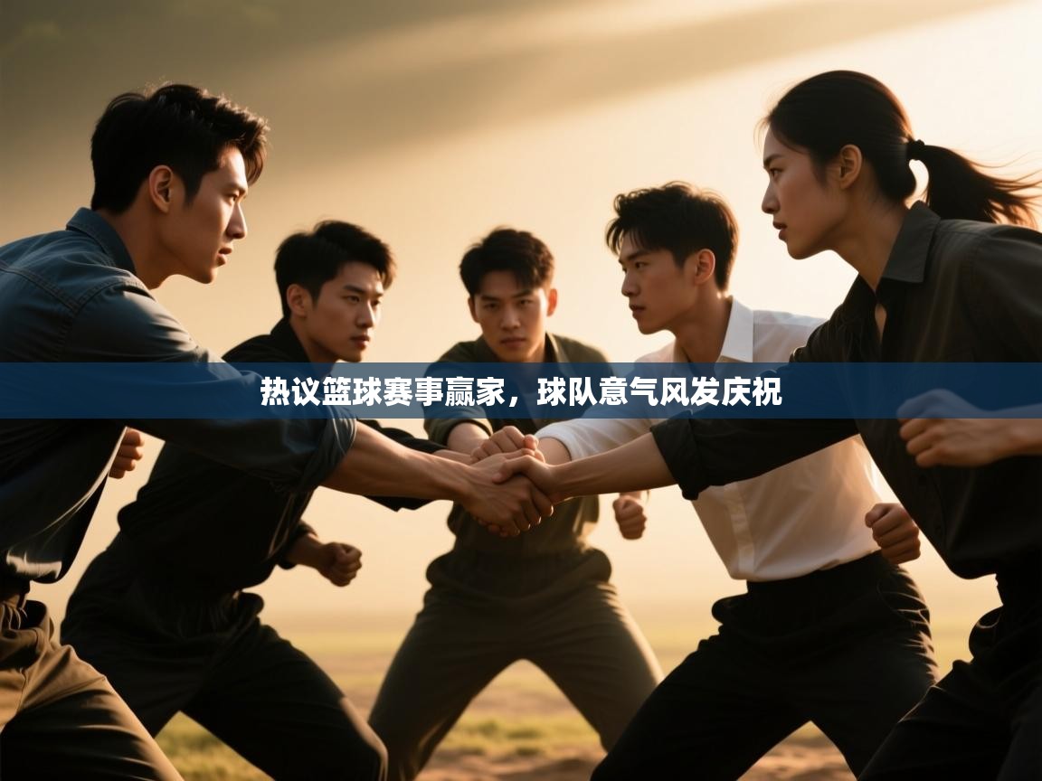 热议篮球赛事赢家，球队意气风发庆祝