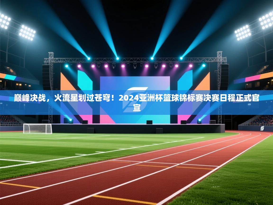 巅峰决战，火流星划过苍穹！2024亚洲杯篮球锦标赛决赛日程正式官宣  第2张