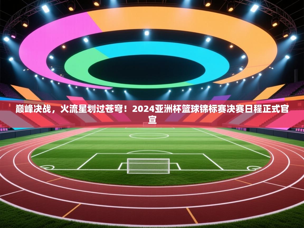 巅峰决战，火流星划过苍穹！2024亚洲杯篮球锦标赛决赛日程正式官宣  第1张